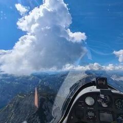 Flugwegposition um 09:36:14: Aufgenommen in der Nähe von Gemeinde Wildalpen, 8924, Österreich in 2257 Meter